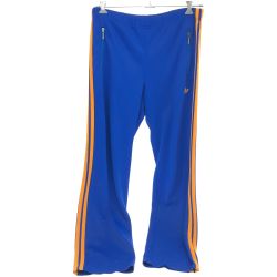 □□ adidas Originals アディダスオリジナルス パンツ トラックパンツ O オレンジ3本線 AA-8355P ブルー Cランク