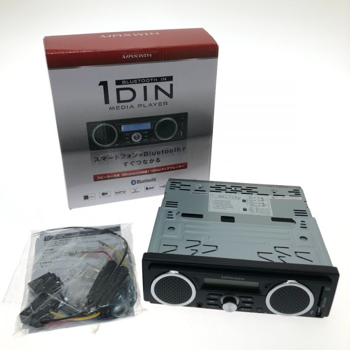 MAXWIN 1DIN カセットデッキ Bluetooth 工場 直営 店
