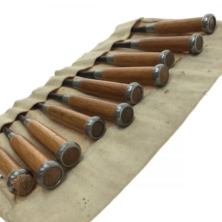  正道 木彫りノミ 10本セット