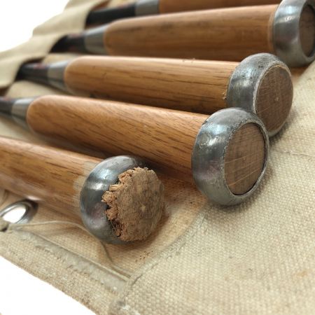  正道 木彫りノミ 10本セット