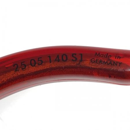  KNIPEX クニペックス プライヤー クリアレッドグリップ 本体のみ 2505 140 S1