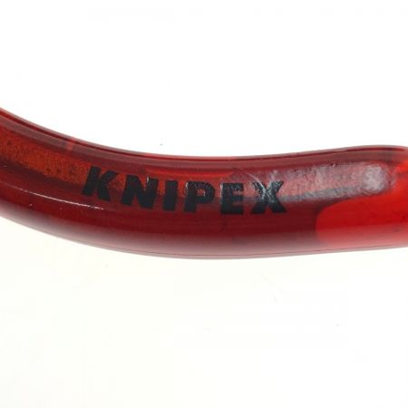  KNIPEX クニペックス プライヤー クリアレッドグリップ 本体のみ 2505 140 S1
