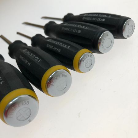  SWISSTOOLS 貫通ドライバー 5本セット