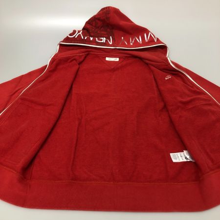  TOMMY トミー ジップパーカー Lサイズ オレンジ系