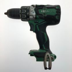 □□ HITACHI 日立 13mmコードレス振動ドライバドリル 18V 本体のみ DV18DBL2 グリーン Cランク