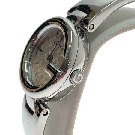  GUCCI グッチ シマ 腕時計 ピンクシェル クオーツ YA134510