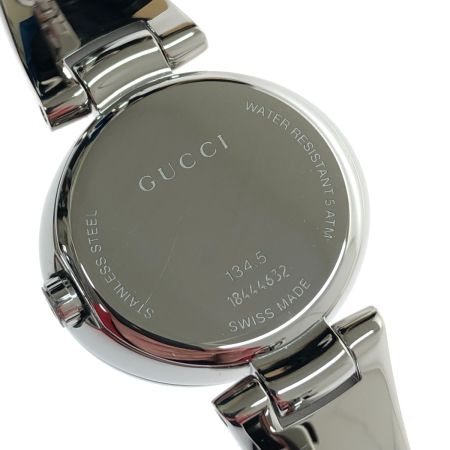  GUCCI グッチ シマ 腕時計 ピンクシェル クオーツ YA134510