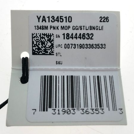  GUCCI グッチ シマ 腕時計 ピンクシェル クオーツ YA134510