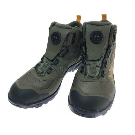  asics アシックス 作業靴 ワーキングシューズ ウィンジョブ CP604 G-TX BOA 28cm 1273A084 オリーブ