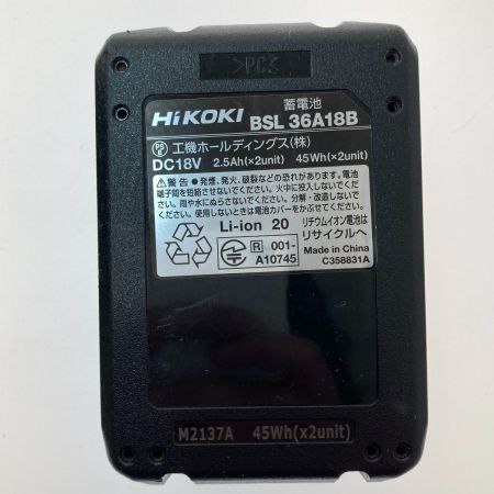  HiKOKI ハイコーキ コードレスインパクトドライバ36Ｖ WH36DC