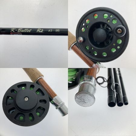  K Bullete フライロッド　 R2 ロッド　リールセット