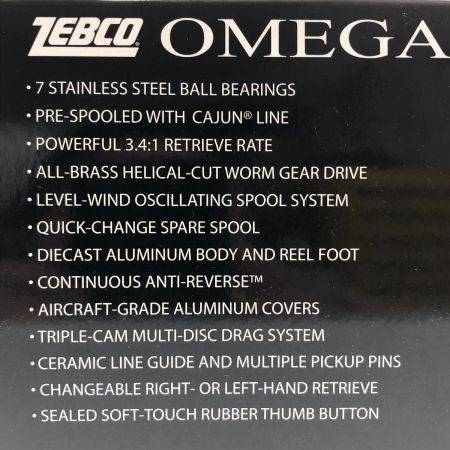  ZEBCO OMEGA PRO スピンキャストリール Z02PRO