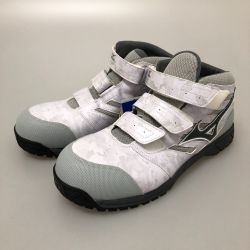 □□ asics アシックス 安全靴 オールマィティLS ミッドカットタイプ 26.5cm C1GA180205 ホワイト Sランク