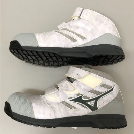  asics アシックス 安全靴 オールマィティLS ミッドカットタイプ 26.5cm C1GA180205 ホワイト