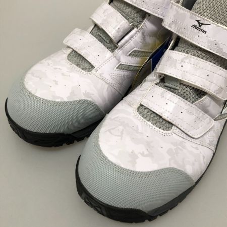  asics アシックス 安全靴 オールマィティLS ミッドカットタイプ 26.5cm C1GA180205 ホワイト