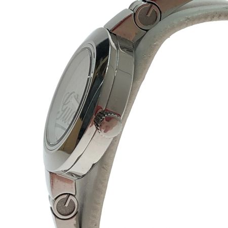  GUCCI グッチ 腕時計 Gサークル 105 グランデ クオーツ YA105530 シルバー