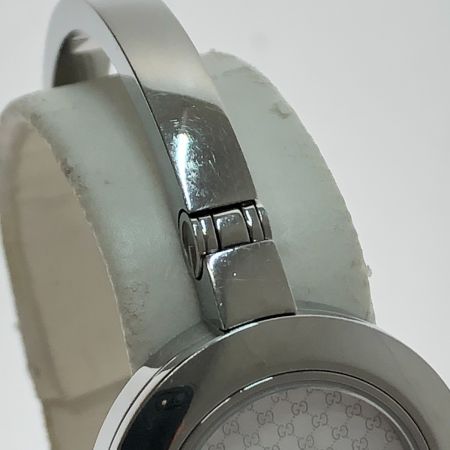  GUCCI グッチ 腕時計 Gサークル 105 グランデ クオーツ YA105530 シルバー