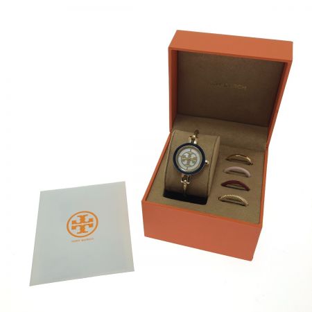  TORY BURCH トリーバーチ 腕時計 リーヴァ バングル ギフトセット クオーツ TBW4029