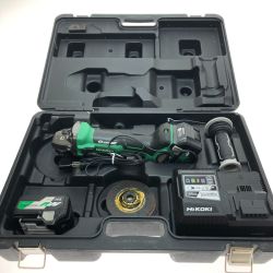 □□ HiKOKI ハイコーキ 100mm コードレスディスクグラインダ 36V G3610DA XP グリーン Aランク