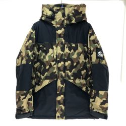 □□ Right-on ライトオン CAMP7 SYMPATEXコンビダウン ダウンジャケット Lサイズ CP4401616101EC カモフラ Aランク