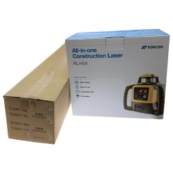 □□ TOPCON ローテーティングレーザー 球面用三脚(SAT-OD)セット RL-H5A オレンジ Sランク