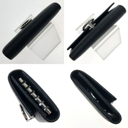  BVLGARI ブルガリ 6連キーケース 30422 ブラック