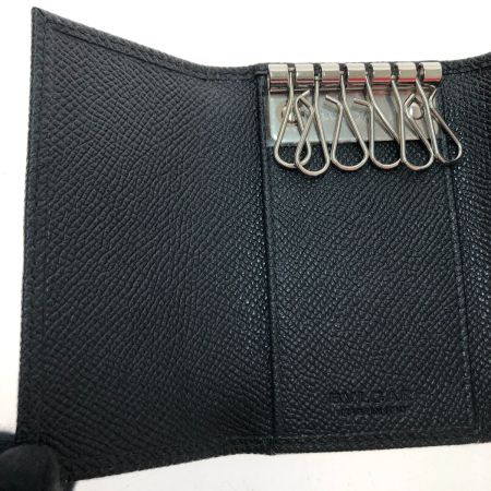  BVLGARI ブルガリ 6連キーケース 30422 ブラック