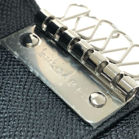  BVLGARI ブルガリ 6連キーケース 30422 ブラック