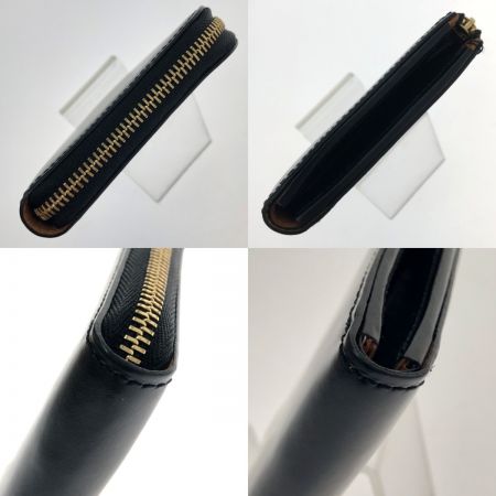 CRAFSTO シェルコードバン L字ファスナー財布 本体のみ ブラック