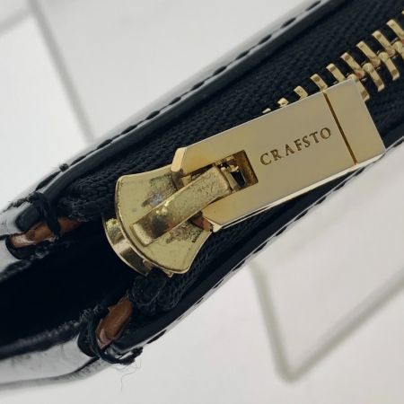  CRAFSTO シェルコードバン L字ファスナー財布 本体のみ ブラック