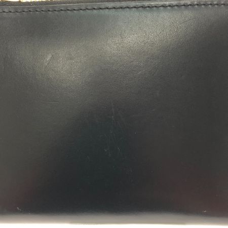  CRAFSTO シェルコードバン L字ファスナー財布 本体のみ ブラック