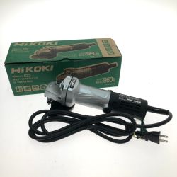 □□ HiKOKI ハイコーキ 100mm 電気ディスクグラインダ 100V G10SH5(SS) Sランク