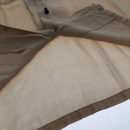  STYLE EYES スタイルアイズ チェーン刺繍 レーヨン ボーリングシャツ Mサイズ SE35721 ベージュ