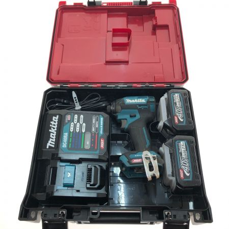  MAKITA マキタ 充電式インパクトドライバ 40V TD002GRDX ブルー