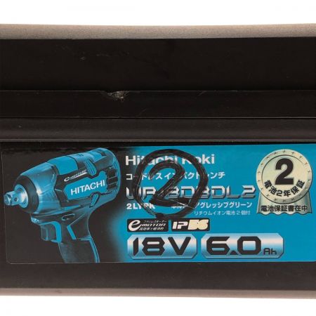  HITACHI 日立 コードレスインパクトレンチ 18V WR18DBDL2 グリーン