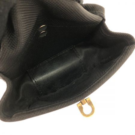  KNICKS コーデュラ バリスティック生地 小物ポーチ ブラック