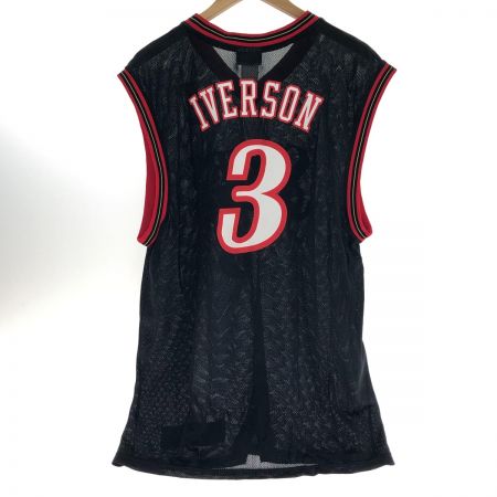  REEBOK リーボック NBA アレン・アイバーソン ユニフォーム スポーツウェア レッド×ブラック