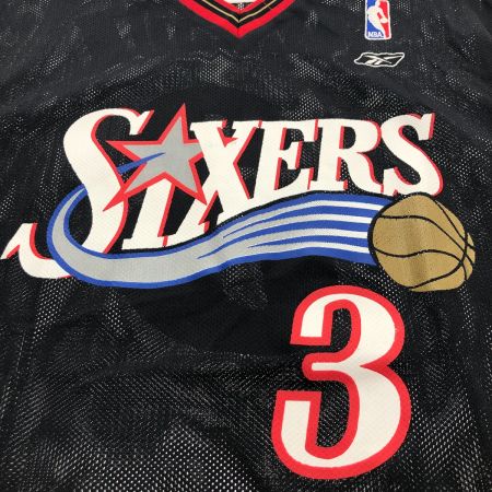  REEBOK リーボック NBA アレン・アイバーソン ユニフォーム スポーツウェア レッド×ブラック