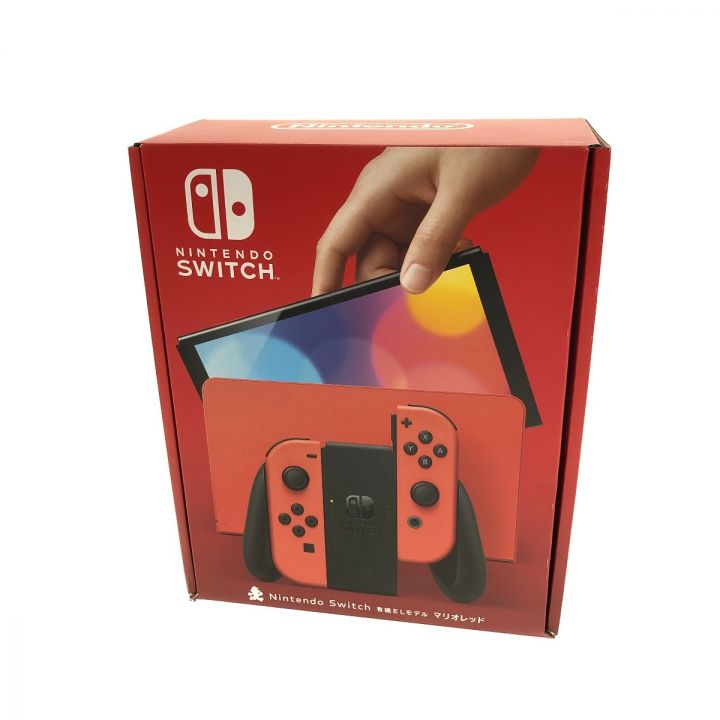 Nintendo ニンテンドウ Nintendo Switch 有機ELモデル マリオレッド｜中古｜なんでもリサイクルビッグバン