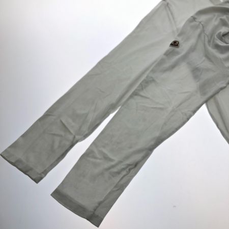 MONCLER モンクレール レタリング ロゴ エンブロイダリー ロングスリーブ 長袖Tシャツ XLサイズ I10918D00002 8390T ホワイト