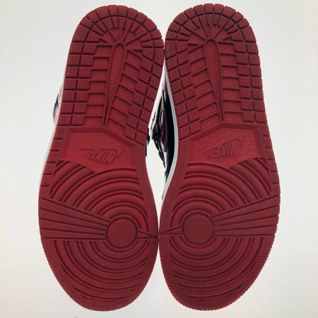  NIKE ナイキ スニーカー エア ジョーダン 1 RETRO HIGH OG 25cm 555088-063 ブラック×レッド