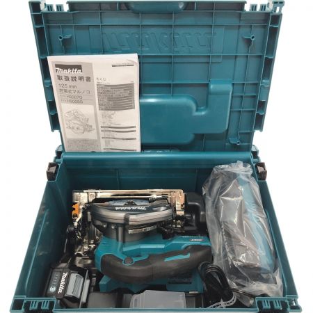  MAKITA マキタ 125mm 充電式マルノコ HS007GRDX ブルー