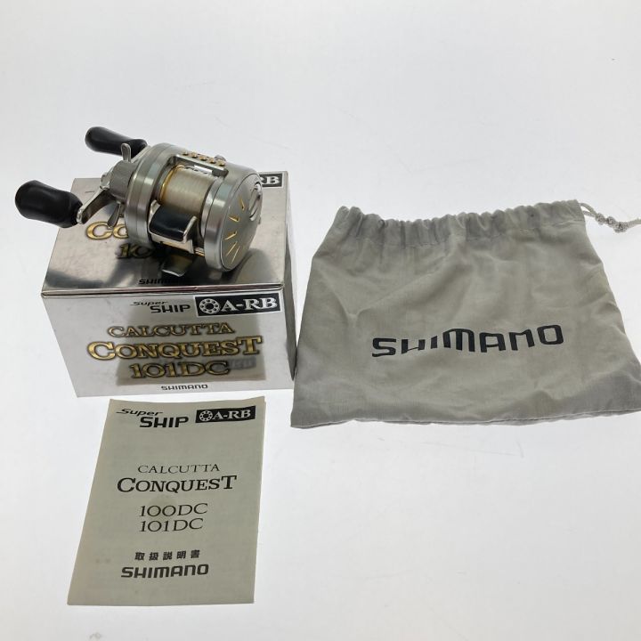 SHIMANO - □□SHIMANO シマノ カルカッタ CONQUEST 101DC 01866 SHIMANO シマノ カルカッタ CONQUEST 101DC 01866 - 中古