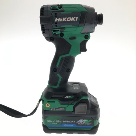  HiKOKI ハイコーキ コードレスインパクトドライバ 36V WH36DD(2XHLSZ) アグレッシブグリーン