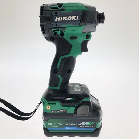  HiKOKI ハイコーキ コードレスインパクトドライバ 36V WH36DD(2XHLSZ) アグレッシブグリーン