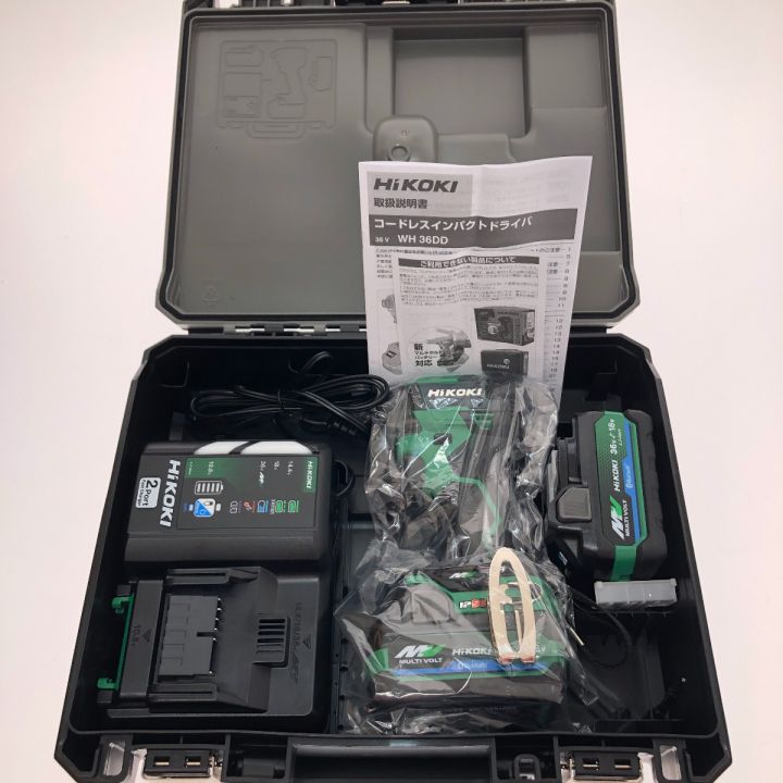 HiKOKI ハイコーキ コードレスインパクトドライバ 36V WH36DD(2XHLSZ
