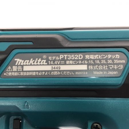  MAKITA マキタ 充電式ピンタッカ 14.4V PT352D