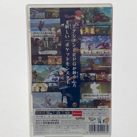   Switch ゲームソフト　Pokemon LEGENDS アルセウス