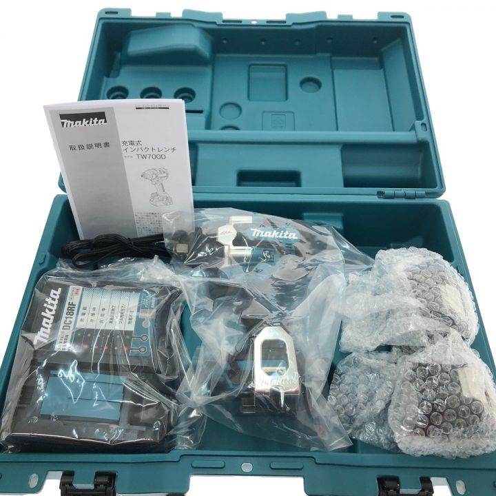 MAKITA マキタ 充電式インパクトレンチ 18V TW700DRGX 青｜中古｜なんでもリサイクルビッグバン