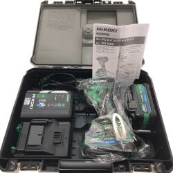 □□ HiKOKI ハイコーキ コードレスインパクトドライバ 36V WH36DD(2XHLSZ) アグレッシブグリーン Sランク